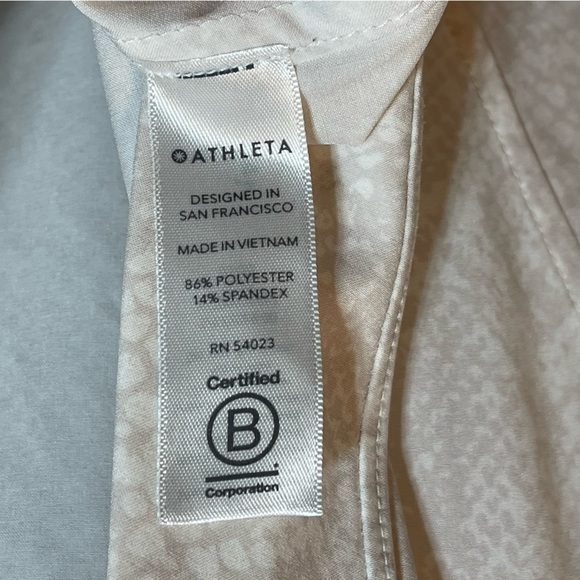 Athleta Marlow Animal Print Romper Women's Size Small - Picture 9 of 11